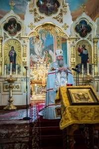В Вознесенском кафедральном соборе совершено освящение обновленного Престола