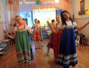 В день города детская Литургия в православном лагере (видео)