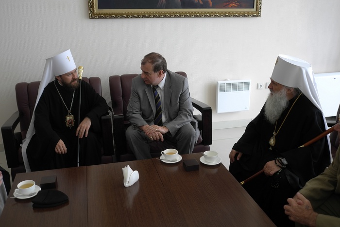 Председатель ОВЦС митрополит Волоколамский Иларион посетил Киргизию