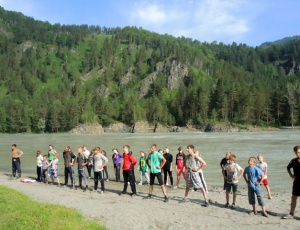 Паломническая поездка детей в Горный Алтай