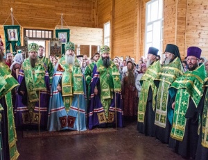 Состоялись празднования, посвященные 100-летию Серафимо-Турнаевского храма