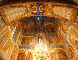 Восстановлены фрески Гурия Никитина созданные в XVII веке