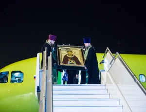 16 сентября - Икона преподобного Сергия Радонежского прибыла в столицу Сибири