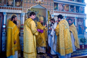 Священническая хиротония состоялась в Свято-Покровском  мужском монастыре с. Завьялова (фоторепортаж)