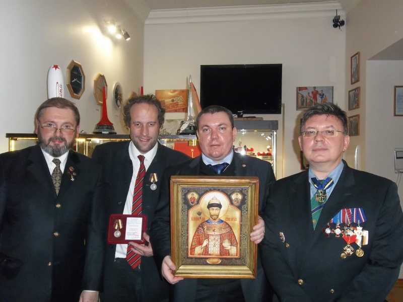 Руководители Петродворцового часового завода награждены в память Столетия начала Великой войн