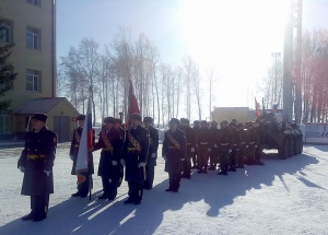 Отряд специального назначения "Ермак" торжественно отметил День защитника Отечества
