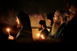 Страстная cедмица в Русском Афонском монастыре