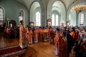 Состоялась традиционная детская Литургия в Троице-Владимирском соборе