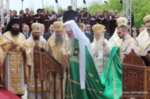 В Плиске совершена Всеправославная литургия в честь 1150 лет крещения Болгарии