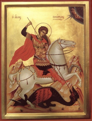 Доступ к Деснице святого великомученика Георгия Победоносца на Поклонной горе в Москве