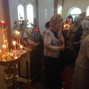 Чудотворная мироточивая икона Царя Николая побывала в  Крыму
