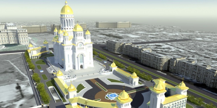 Храм «Собор спасения нации» станет самой высокой православной церковью мира