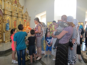 Архиерейское служение в Кафедральном соборе г. Карасука (видео)