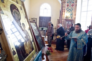 Встреча Всероссийского крестного хода в селе Завьялово