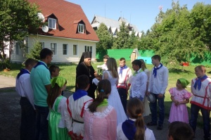 Детская Литургия  состоялась в Ордынске