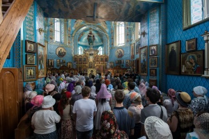 В Новосибирскую Епархию была доставлена Иверская икона Божией Матери
