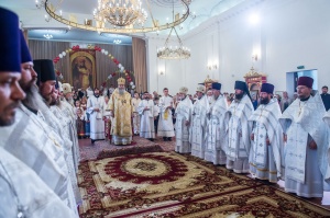 В Новосибирской Православной Духовной семинарии прошли праздничные торжества