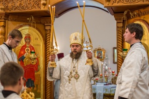 На Святом источнике в Ложке освящен храм в честь Новомучеников и исповедников Церкви Русской