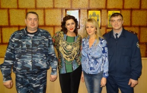 Пятый  благотворительный концерт Заслуженной  артистки Российской Федерации в исправительной колонии