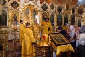 Столетний юбилей часовни святителя Николая в центре Новосибирска   