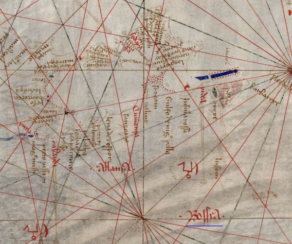 Имя страны «Россия» («Rossia») на западно-европейских картах XIV-XVI веков