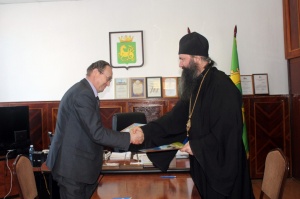 Подписано соглашение о сотрудничестве между Каинской Епархией и Администрацией Венгеровского района