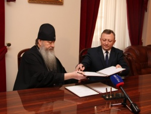 Подписано соглашение о сотрудничестве между Новосибирской Митрополией и Министерством образования Новосибирской области