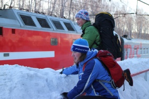 Традиционный мартовский лыжный поход на Святой источник
