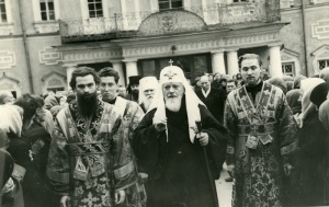 Протоиерей Алексей Остапов. Визит Патриарха Алексия (Симанского) в Югославию в 1957 году