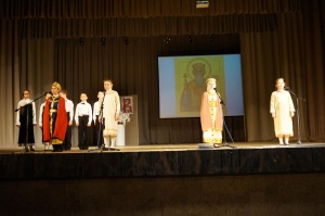 Учащиеся православной гимназии во имя св. равноап. кн. Владимира выступили с отчетным концертом