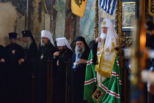 Слово Святейшего Патриарха Кирилла в Успенском соборе Протата