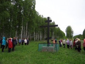 Молебен священномученикам Михаилу Пятаеву и Иоанну Куминову в Малокрасноярке