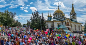 Молодежный крестный ход в Новосибирске