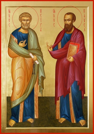 12 июля – память первоверховных апостолов Петра и Павла