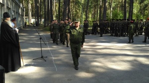 Завершились профильные смены в военно-патриотическом лагере "Полевой стан"