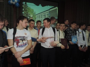 Книжный урок в Новосибирском речном колледже