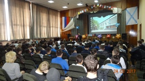 Книжный урок в Новосибирском речном колледже