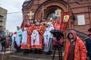 Пасхальный крестный ход в Новосибирске 2017