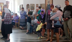 Последний звонок в воскресной школе при Кафедральном соборе св. апостола Андрея Первозванного