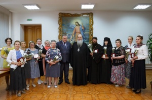 Представители Новосибирской Епархии получили награды в честь 80-летия Новосибирской области