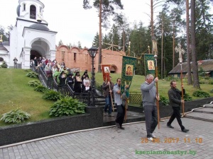 Чудотворная мироточивая икона Царя Николая посетила Белоруссию