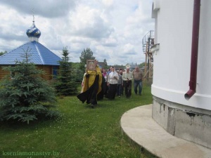 Чудотворная мироточивая икона Царя Николая посетила Белоруссию