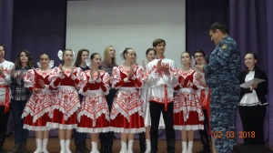 В исправительной колонии №-2 состоялся концерт ансамбля «Сибирь»