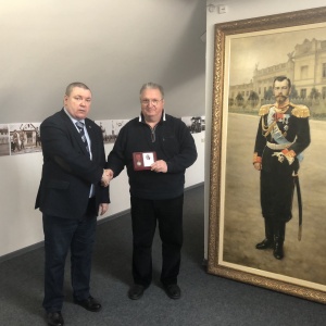 Известный российский реставратор Александр Ренжин награждён Царской медалью