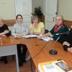 Ветераны культуры встретились с православными авторами