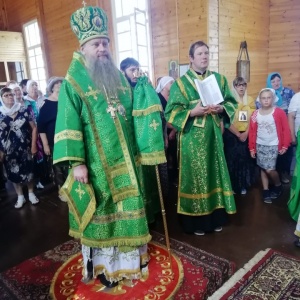 Епископ Лука возглавил торжества в Турнаево