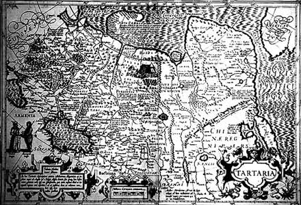 Tartariae. Iodocus Hondius. [Amsterdami, 1600].  (230 KB)