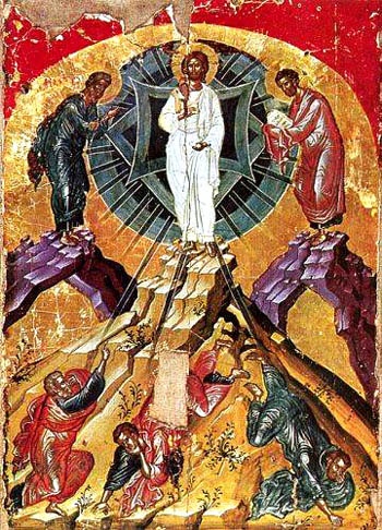 "Почитаем пречистыя плоти Твоея преславное Преображение" "Почитаем пречистыя плоти Твоея преславное Преображение"