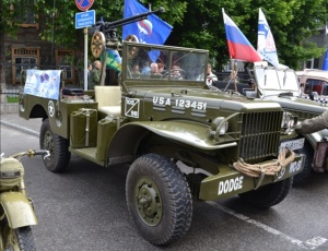 Автопробег «Марш Победы» в Кочковском районе