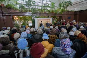 12 марта на вокзале «Новосибирск-Главный» открылась выставка-ярмарка «Православная Русь»